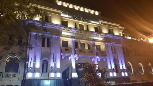 Iluminación fachada Palacio de Justicia 2