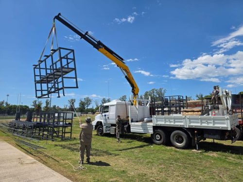 Iluminación cancha rugby 7