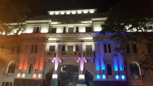 Iluminación fachada Palacio de Justicia 5