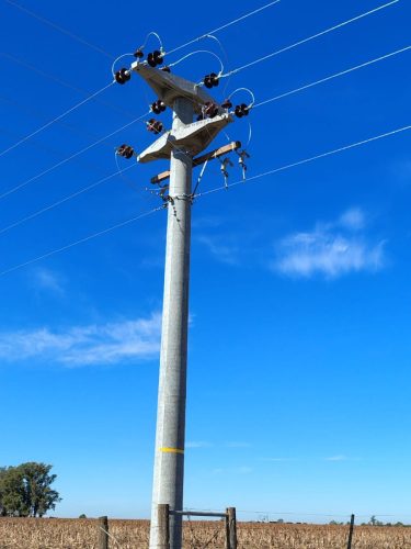 Línea Aérea Media Tensión 10
